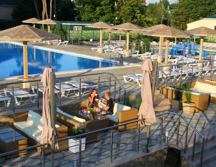 Бассейн - Пансионат «Селена» Анапа